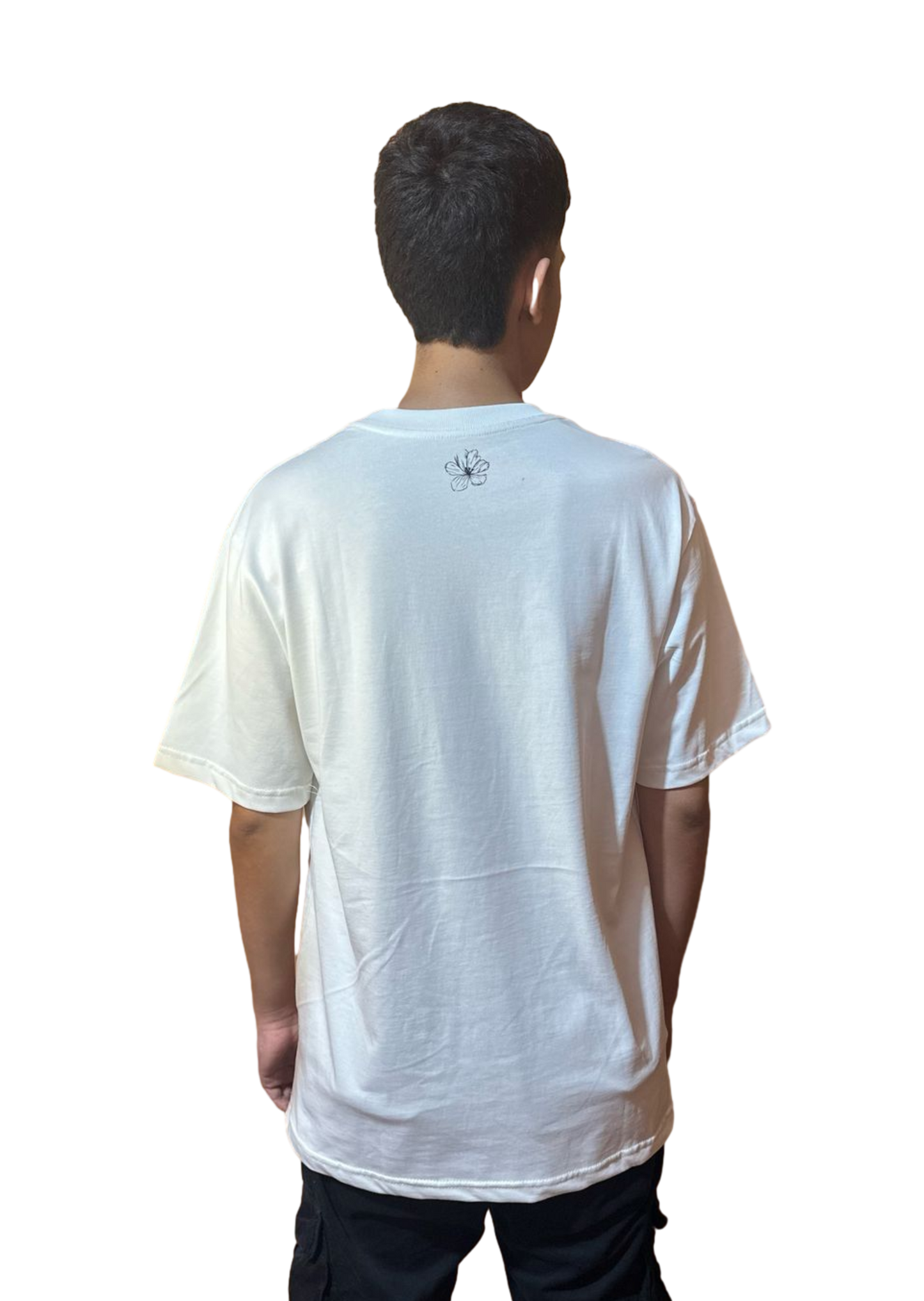T-Shirt White Dicentra Basic