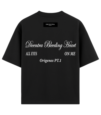 T-Shirt Black Origenes Flower