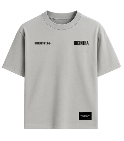 T-Shirt Grey Origenes Letters