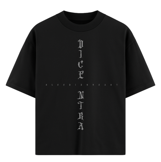 T-shirt Black Angel Bleeding Heart