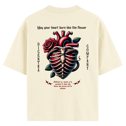 T-Shirt Luxury Cream Prison Heart